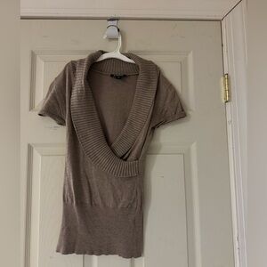 short-sleeved sweater